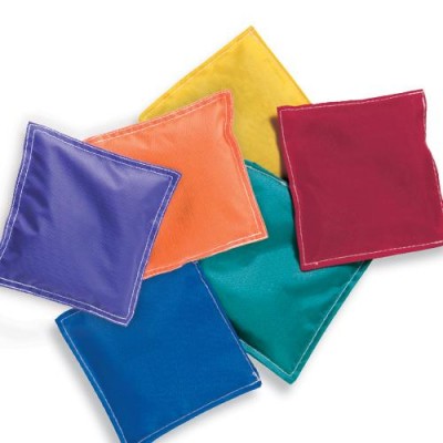 GameCraft® 5" Nylon Bean Bags-Color:Blue   